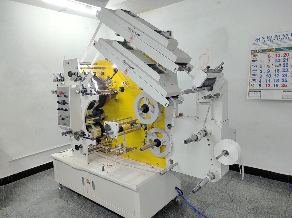 mult color rotary printing